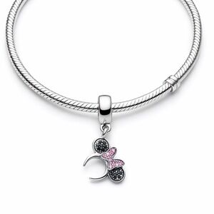 New Disney Minnie Mouse Ear Headband Charm